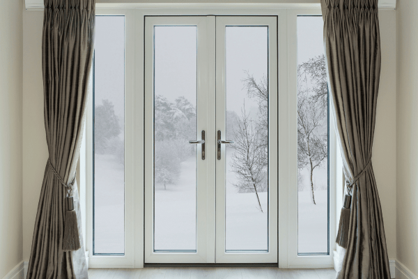 Curtains for bi-fold doors